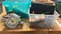 Black&decker Saw, Oil Cans, Misc.