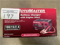 Moto Master Battery Charger w/engine start