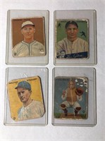 4 - 1933 Goudey Baseball Cards