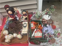 Huge lot of old Christmas items