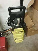 Yellow and black power washer