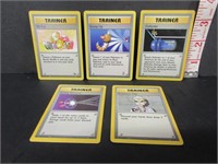 5-1999/2000 POKEMON TRAINER CARDS