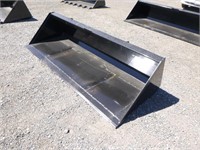 Unused 84" Skid Steer Bucket