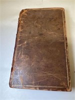 Very Scarce 1755 Leather Bound Letters of the