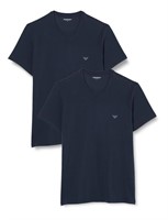 Emporio Armani Men's Endurance 2-Pack T-Shirt, Mar