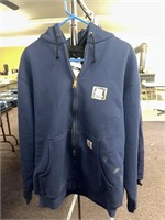 Carhartt size L hooded jacket
