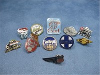 Eleven Assorted Railroad Pins