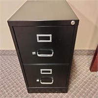 2 Drawer Metal File Cabinet       (R# 215)