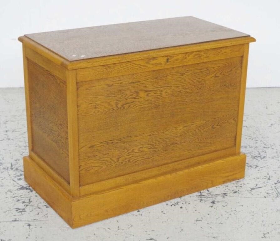 Tasmanian oak chest