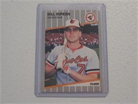 1989 FLEER BILL RIPKEN ERROR BLACK BOX BAT