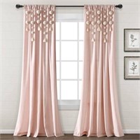 1 PANEL 84x52 Boho Pom Pom Curtain