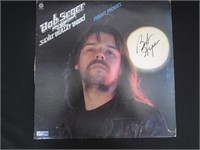 BOB SEGER SIGNED ALBUM COVER WITH COA