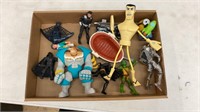 Lot of Miscellaneous Figures, Samurai Jack, TMNT,