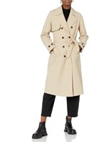 Size X-Small The Drop Women's Noa Trench Coat,