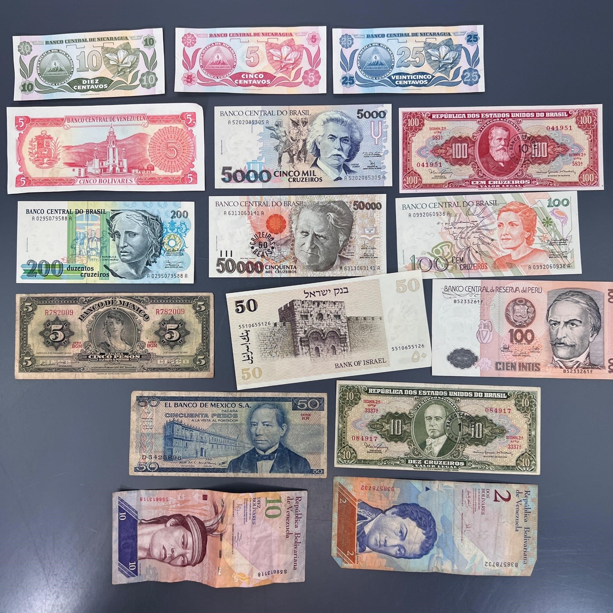 Foreign Currency Lot - See Photos