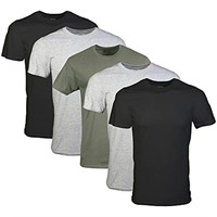 Size Medium Gildan Men's Crew T-Shirts,