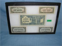 Collection of world currency