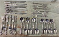 6 ONEIDA STAINLESS "MICHELANGELO" 5 PC PLACE