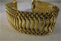 14kt Designer  Italian Link Bracelet