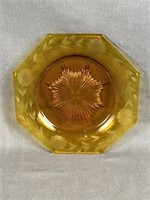 Amber Corn Flower Plate