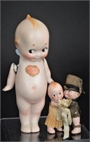5" German all-bisque Kewpie doll