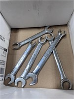 (5) Matco Tool Metric Wrenches 15, 16,17,19,21