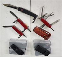 4 Swiss Army Knives