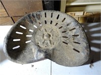 Antique Metal Tractor Seat