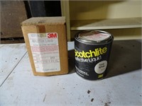 Scotchlite White Reflective Liquid Paint NOS in