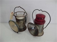 Lot (2) Electric RR Lanterns