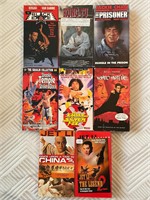 Martial Arts VHS Movie Lot of 8