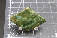 Ocean jasper cabochon, 0.6 oz