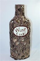 Decorative Reticulated Vase for Wine Corks