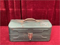 Vtg My Buddy Tackle Box w/ Contents