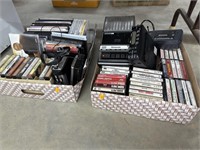 CDs and cassettes