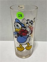Donald Duck Pepsi, character glass
