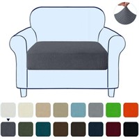 Chair  Subrtex Textured Grid Sofa Seat Cushion Cov