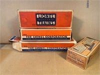 Lionel Train Cars in Boxes