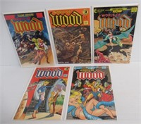 Eclipse Comics World of Wood #1-5 Comic Books.
