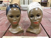 9 Inch Polynesian Ladies Heads