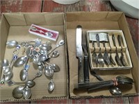 Collector Spoons and Antique Flatware