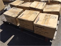 (3) BOXES OF 8K HILTI DRYWALL SCREWS #6 X 1 1/4"