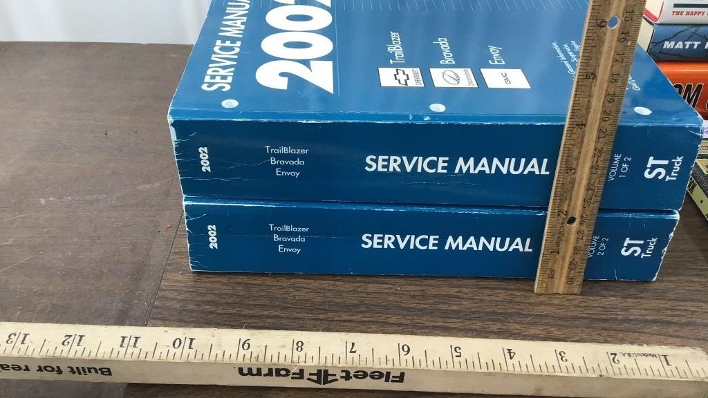 2002 Service Manual Vol. 1 & 2
