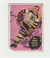 1961 Topps Doug Mohns Hockey Card