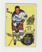 1961 Topps Pat Hannigan Hockey Card