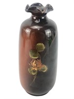Weller Louwelsa pottery floral cabinet vase
