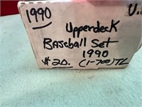 1990 UPPERDECK BASEBALL COMPLETE SET