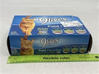 NEW 9Lives Pate Favorites Cat Food 12ct