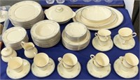 Set of Royal Doulton Bone China, "Lisa" Pattern.