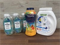 120 pack all pods, 28oz downy unstoppables, 3